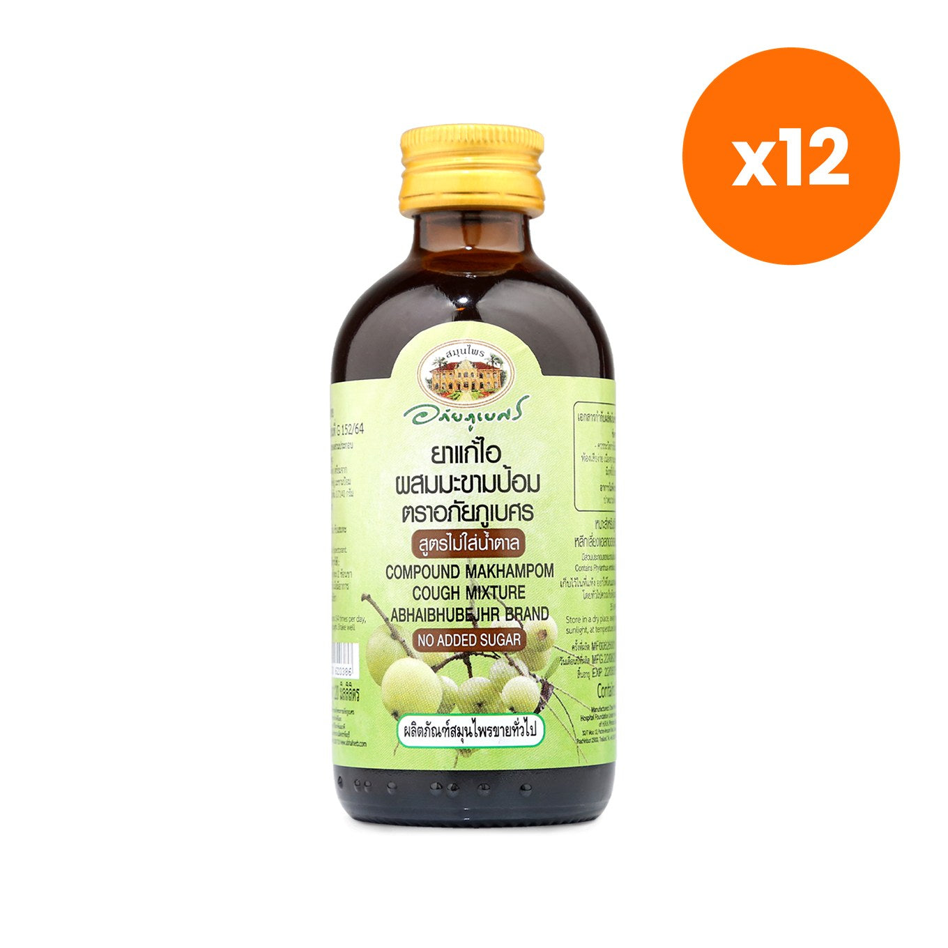 Abhaibhubejhr Free Amla Herbal Syrup 120 ml