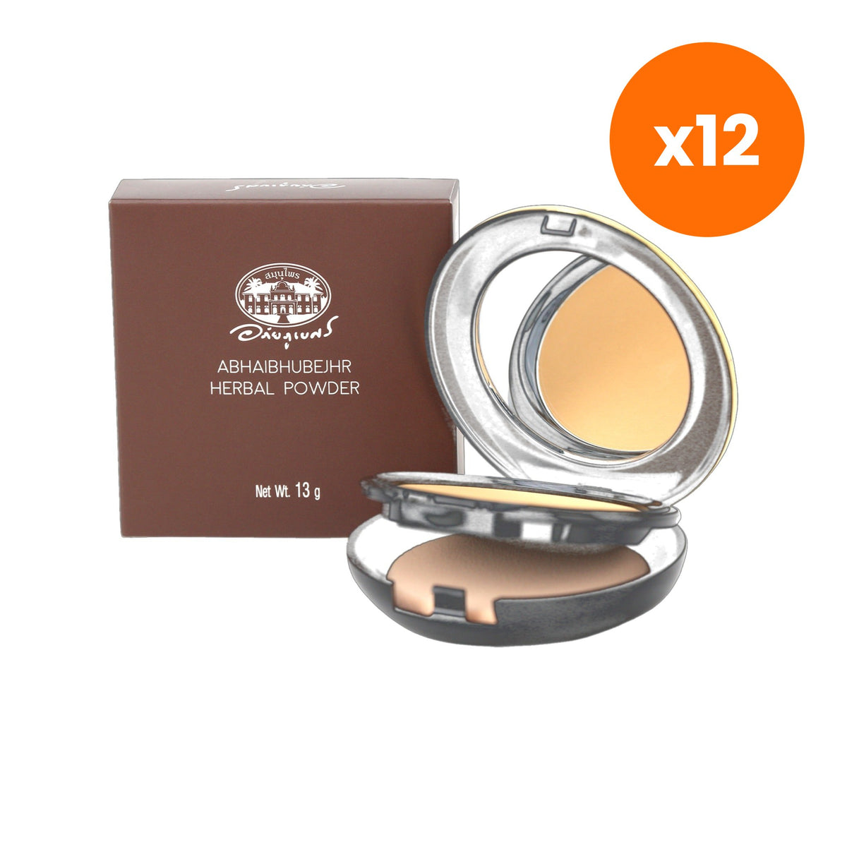 Abhaibhubejhr Herbal Face Powder Sand Ginger 13 g