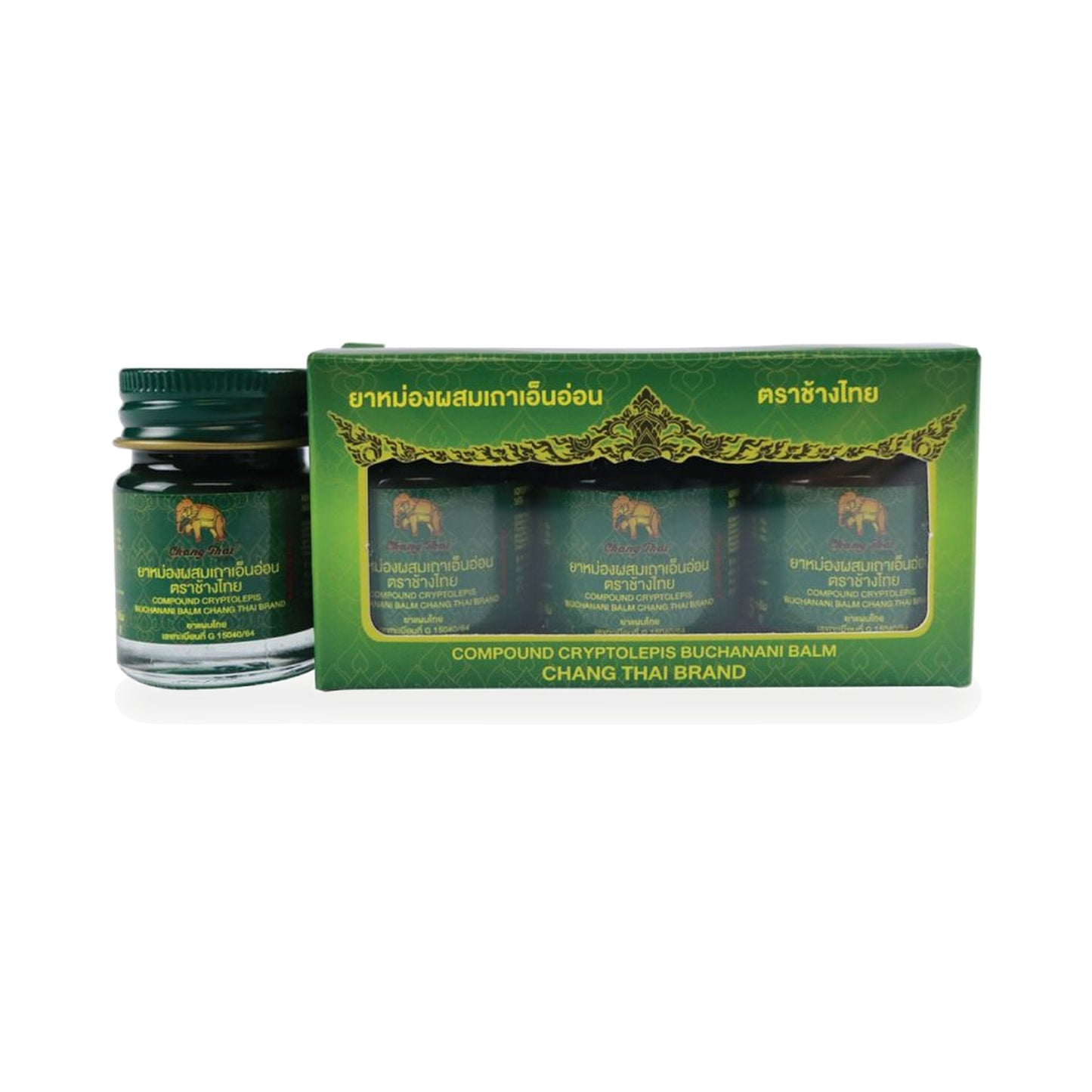 Chang Thai Herbal Balm with Thao En On — 4 x 15 g