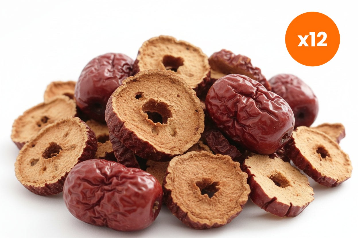 Chiang Mai Tea Dried Chinese Jujube Sliced Red Dates 1 kg