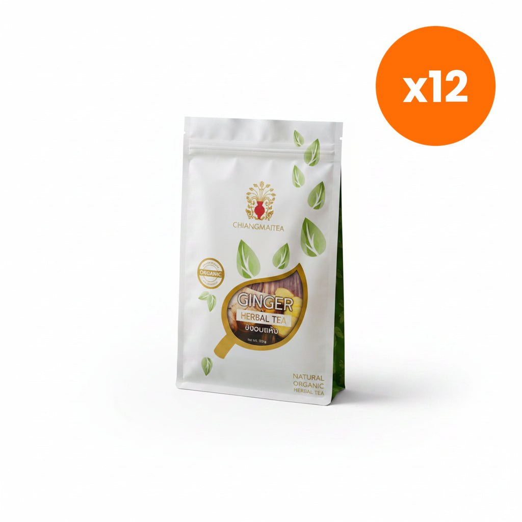 Chiang Mai Tea Dried Ginger Root Herbal Tea 100 g