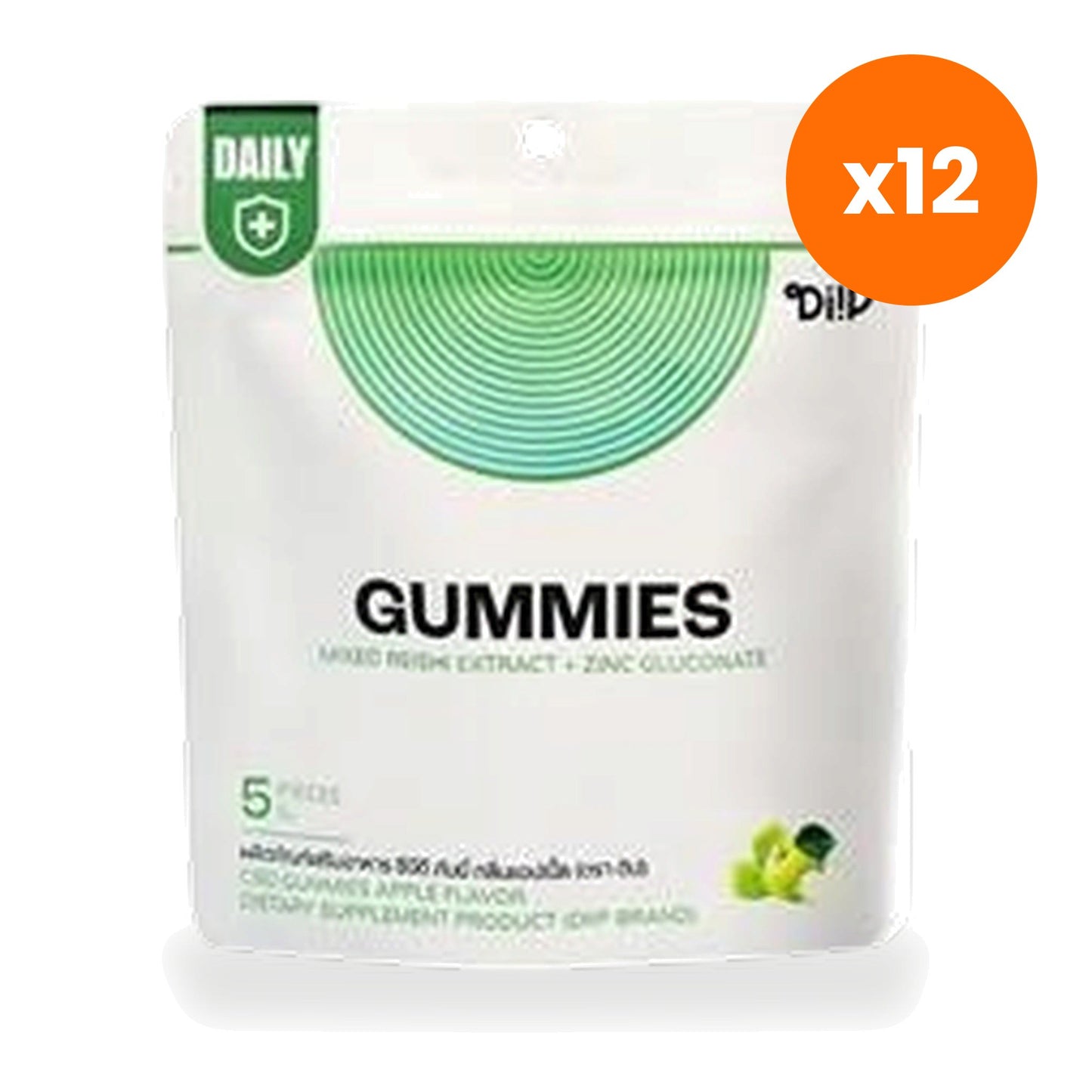Diip Daily Gummies Apple Flavour Reishi 25 g