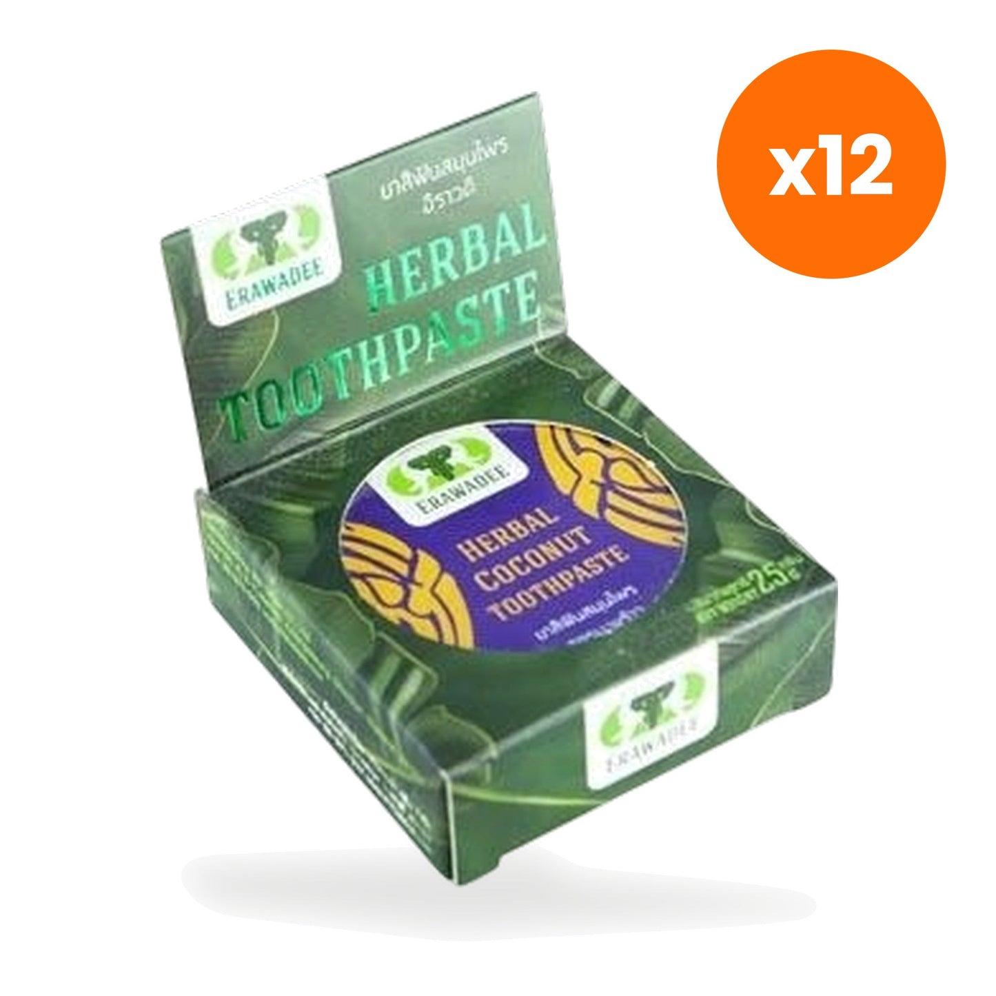 Erawadee Coconut Sage Herbal Toothpaste Oral