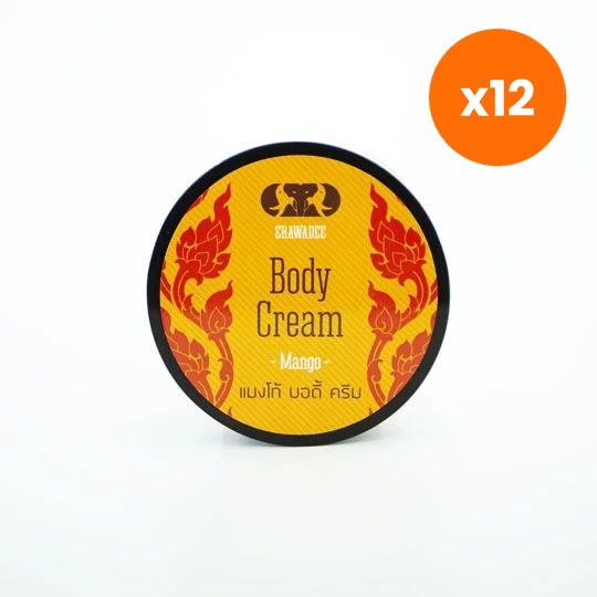 Erawadee Mango Body Cream Moisturiser 250 g
