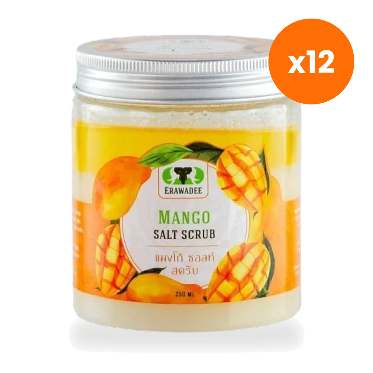 Erawadee Mango Salt Body Scrub 250 ml
