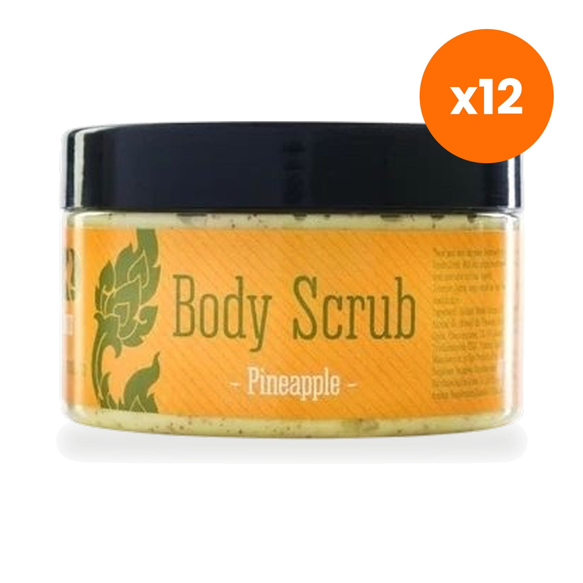 Erawadee Pineapple Body Scrub with AHA Bromelain 250 ml