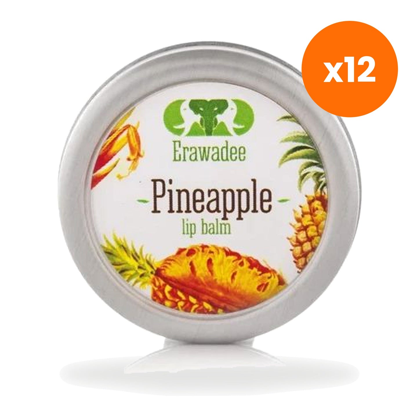 Erawadee Pineapple Herbal Lip Balm Moisturizing Lip 10 g