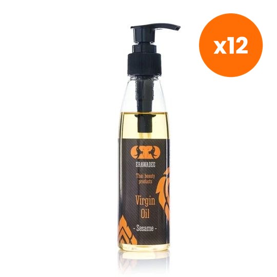 Erawadee Virgin Sesame Oil for Body Hair 150 ml