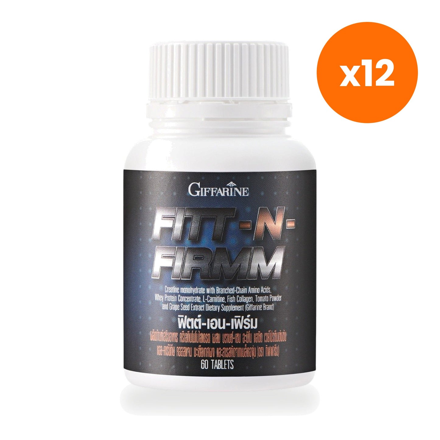 Giffarine Fitt en Firm Creatine BCAA Whey Protein 60 Tablets