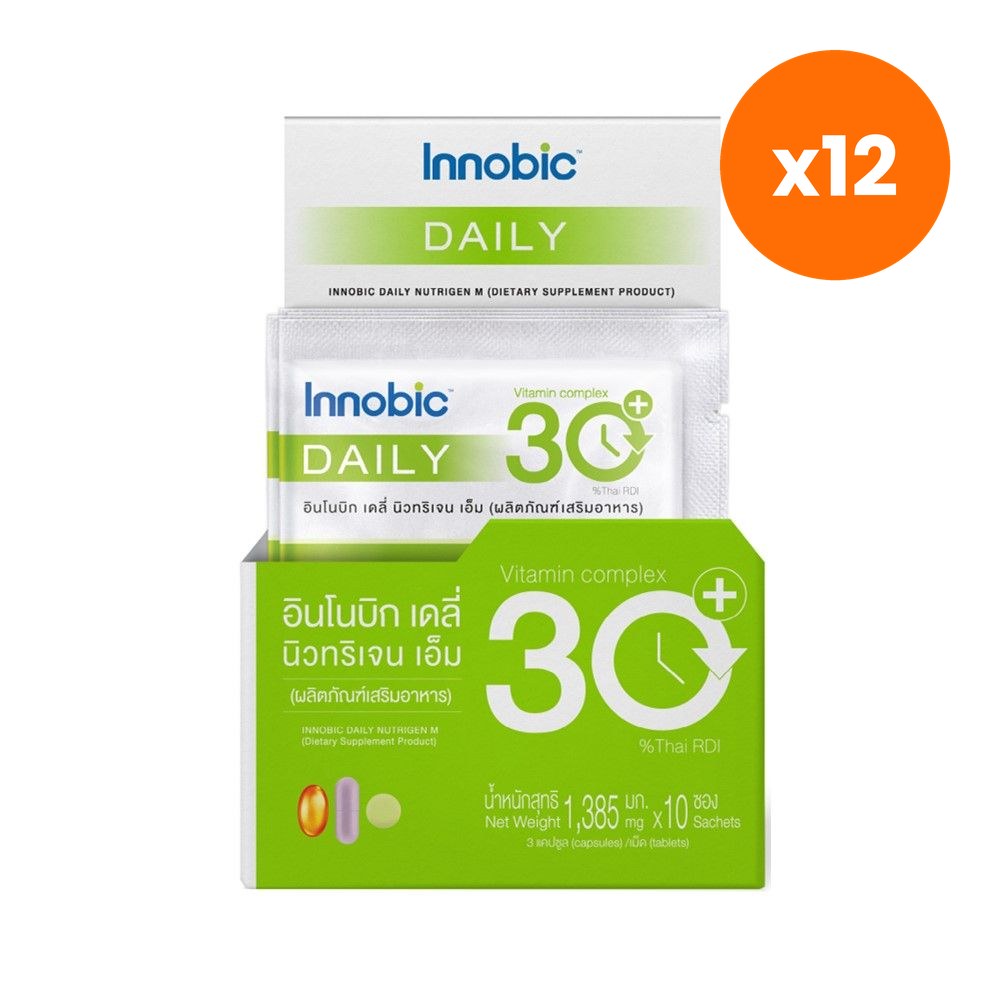 Innobic Daily Nutrigen M Vitamin Sachets Adults 30+