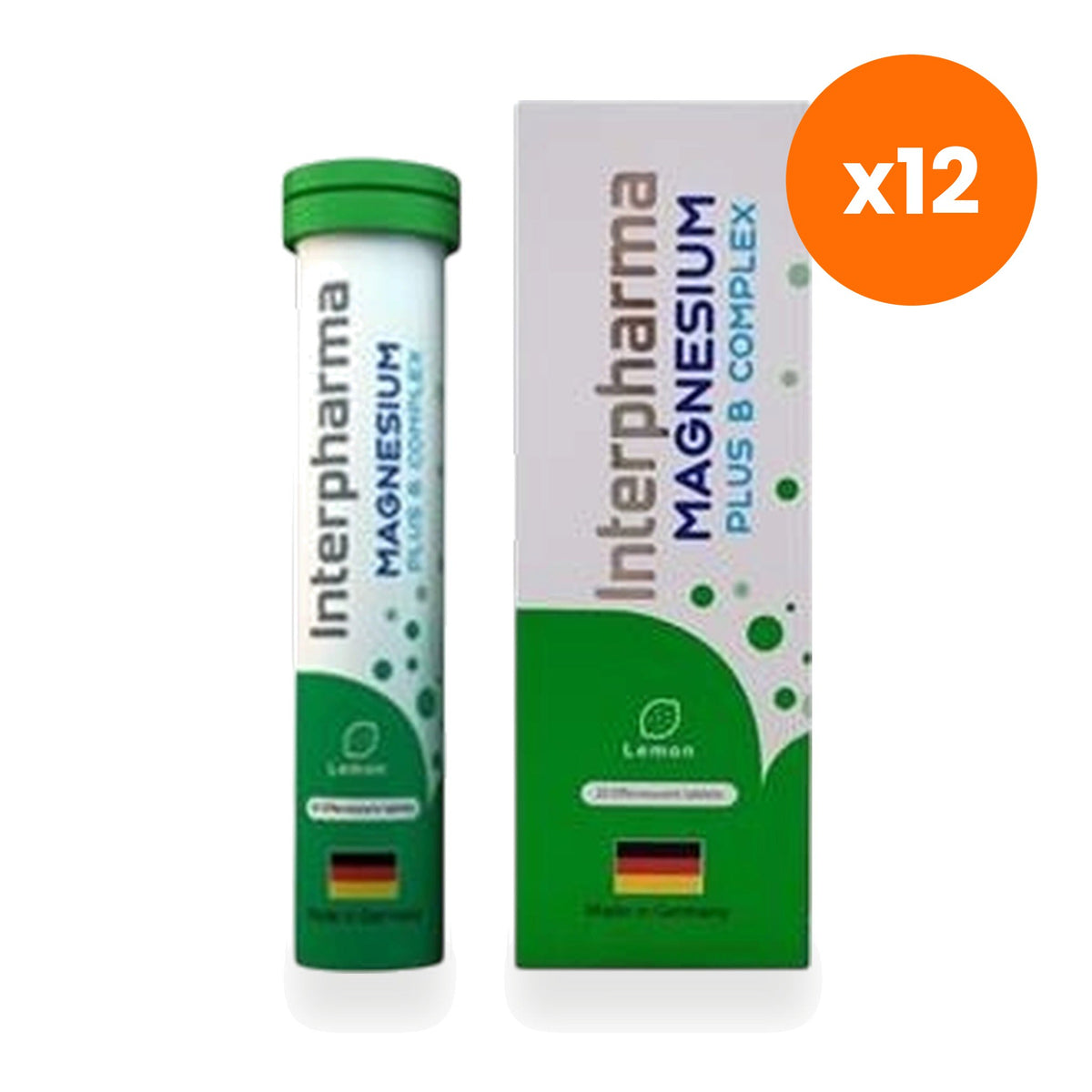 Interpharma Magnesium B Complex Effervescent 20 Tablets