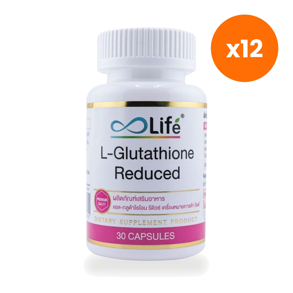 Life L Glutathione Reduced Capsules 30 Capsules
