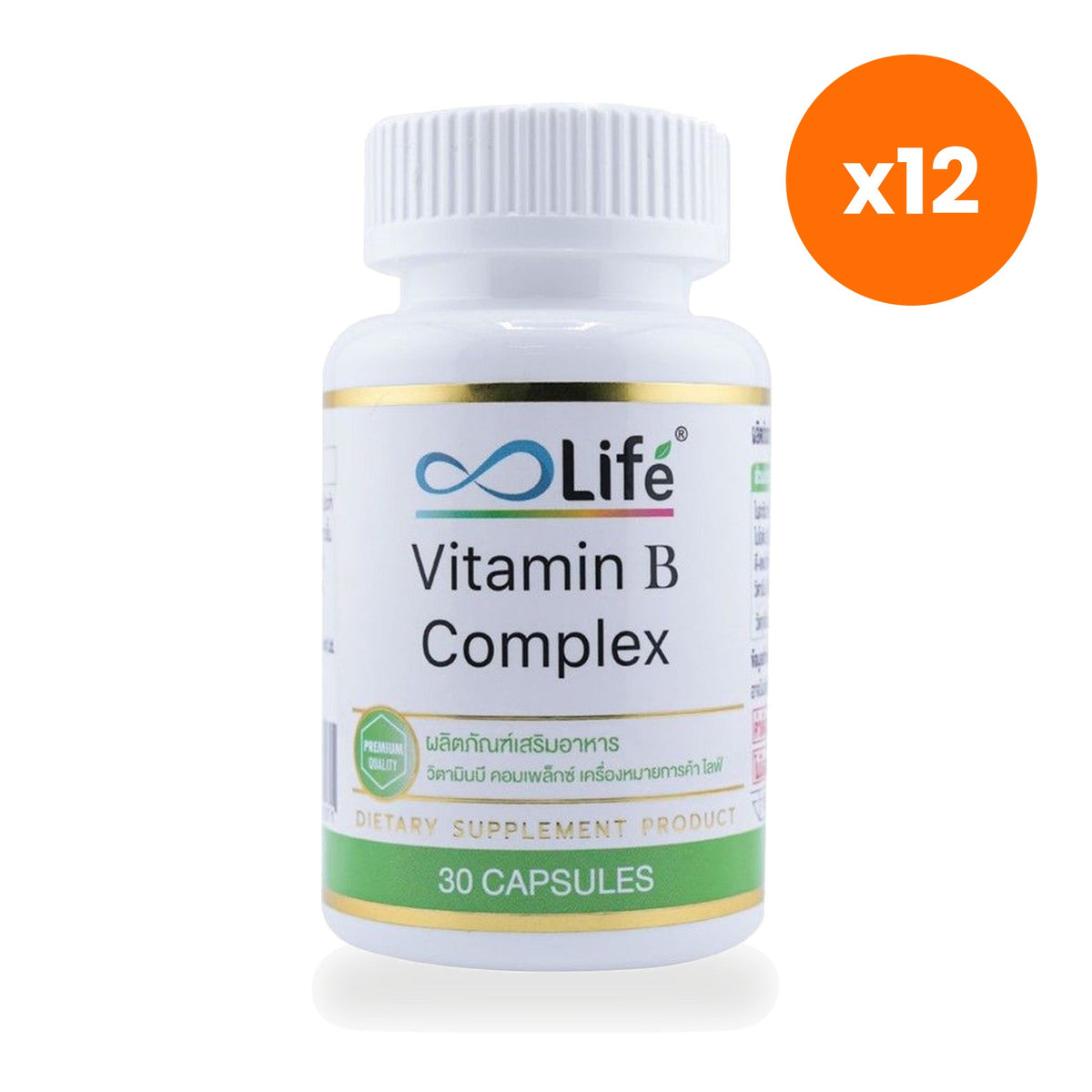 Life Vitamin B Complex Capsules 30 Capsules