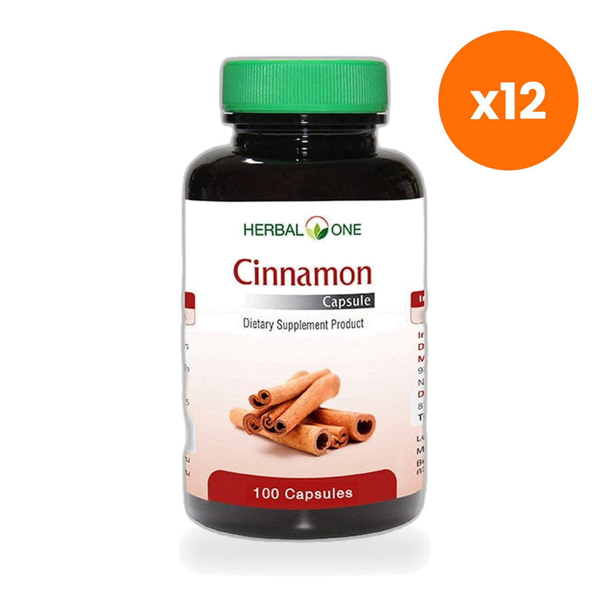 Ouay Un Osoth Herbal One Cinnamon 500mg 100 Capsules