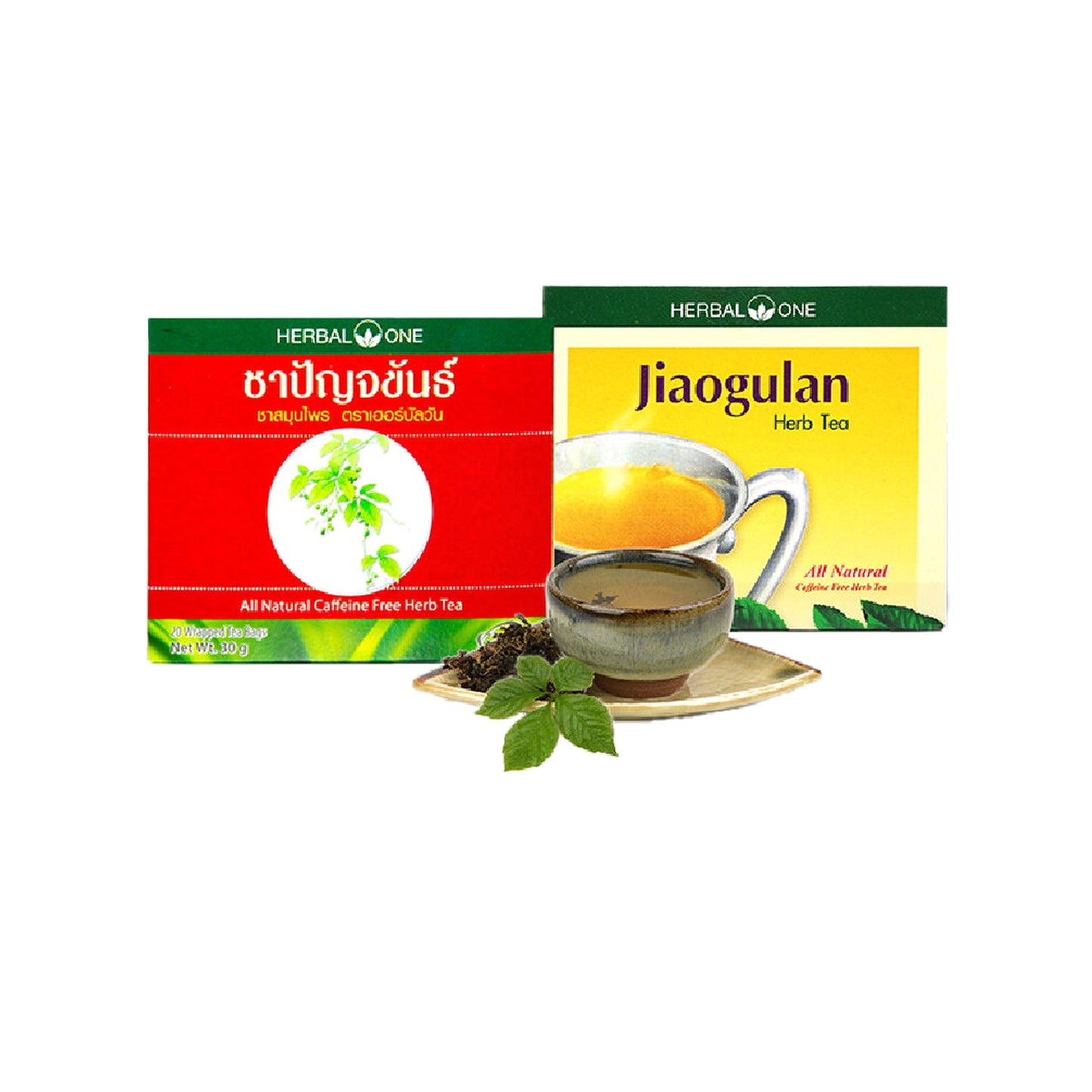 Ouay Un Osoth Herbal One Gynostemma Jiaogulan Herbal Tea — 20 Sachets