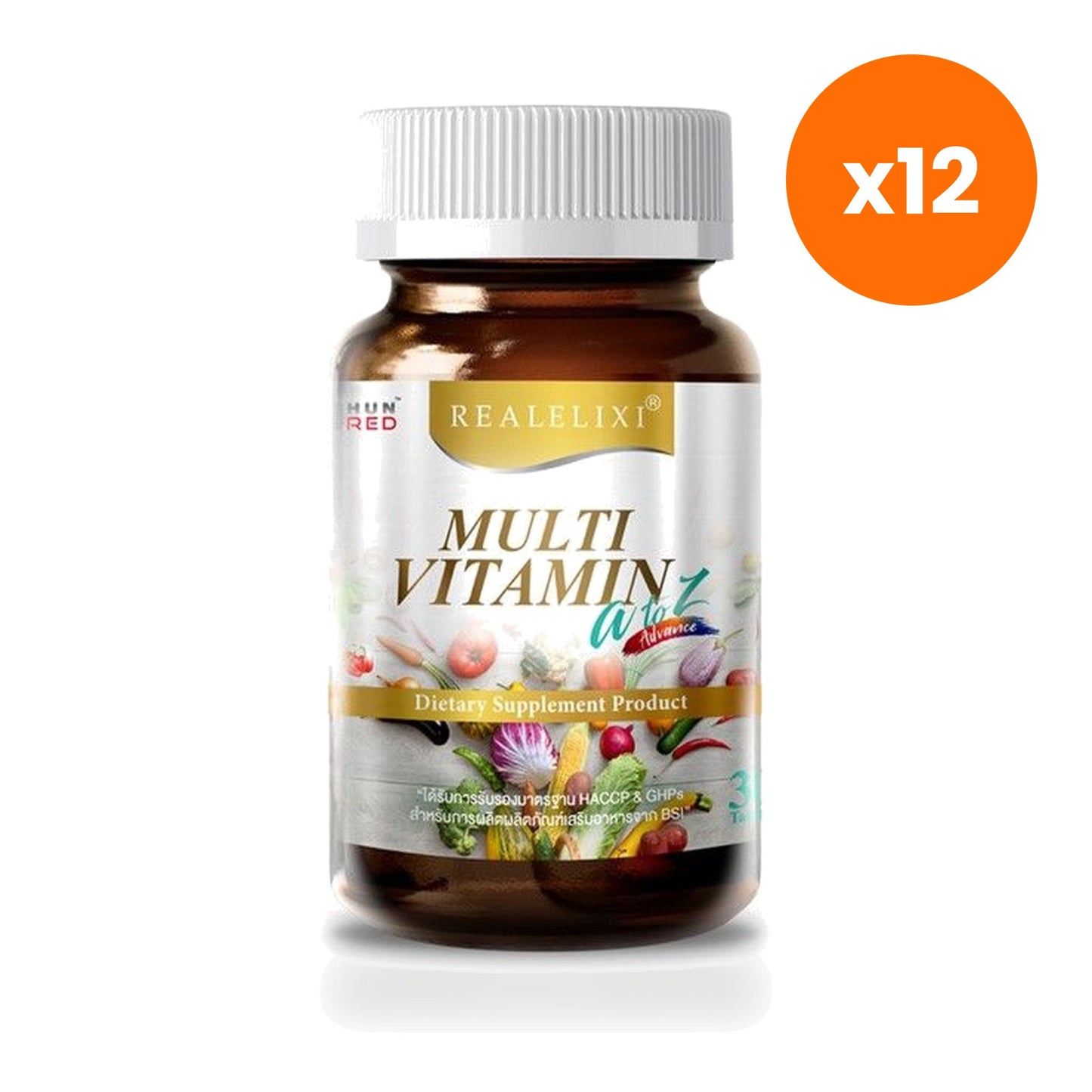 Real Elixir Multivitamin A to C Advance Capsules Daily 30 Capsules
