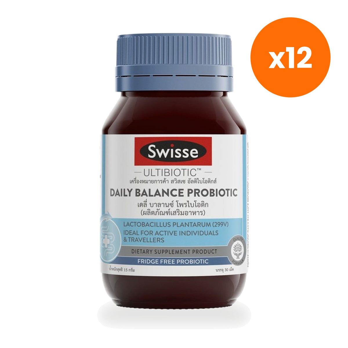 Swisse Daily Balance Probiotic Capsules 30 Capsules