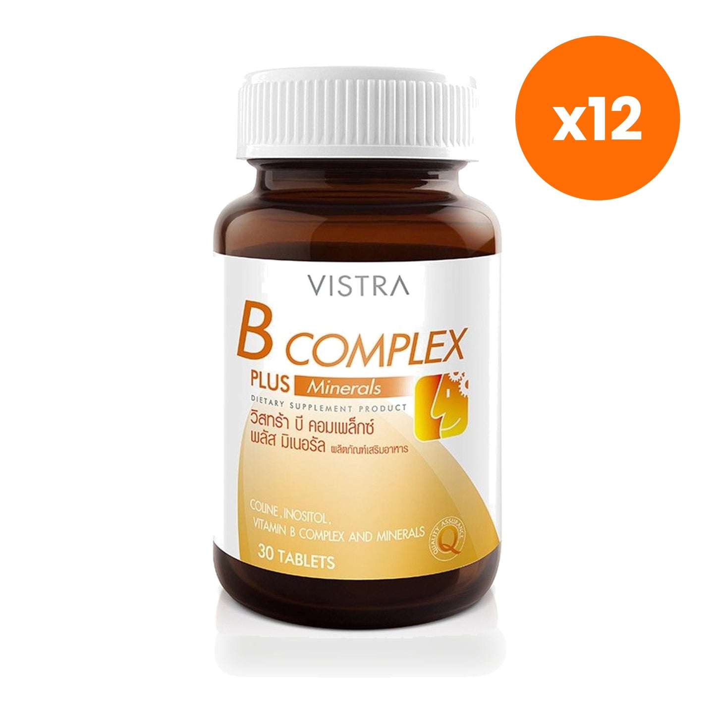 VISTRA B Complex Mineral Tablets Nervous System 30 Tablets