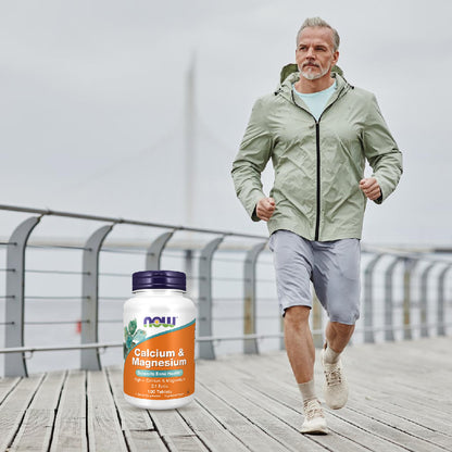 NOW Foods Calcium Magnesium 2 to 1 Tablets 100 Tablets