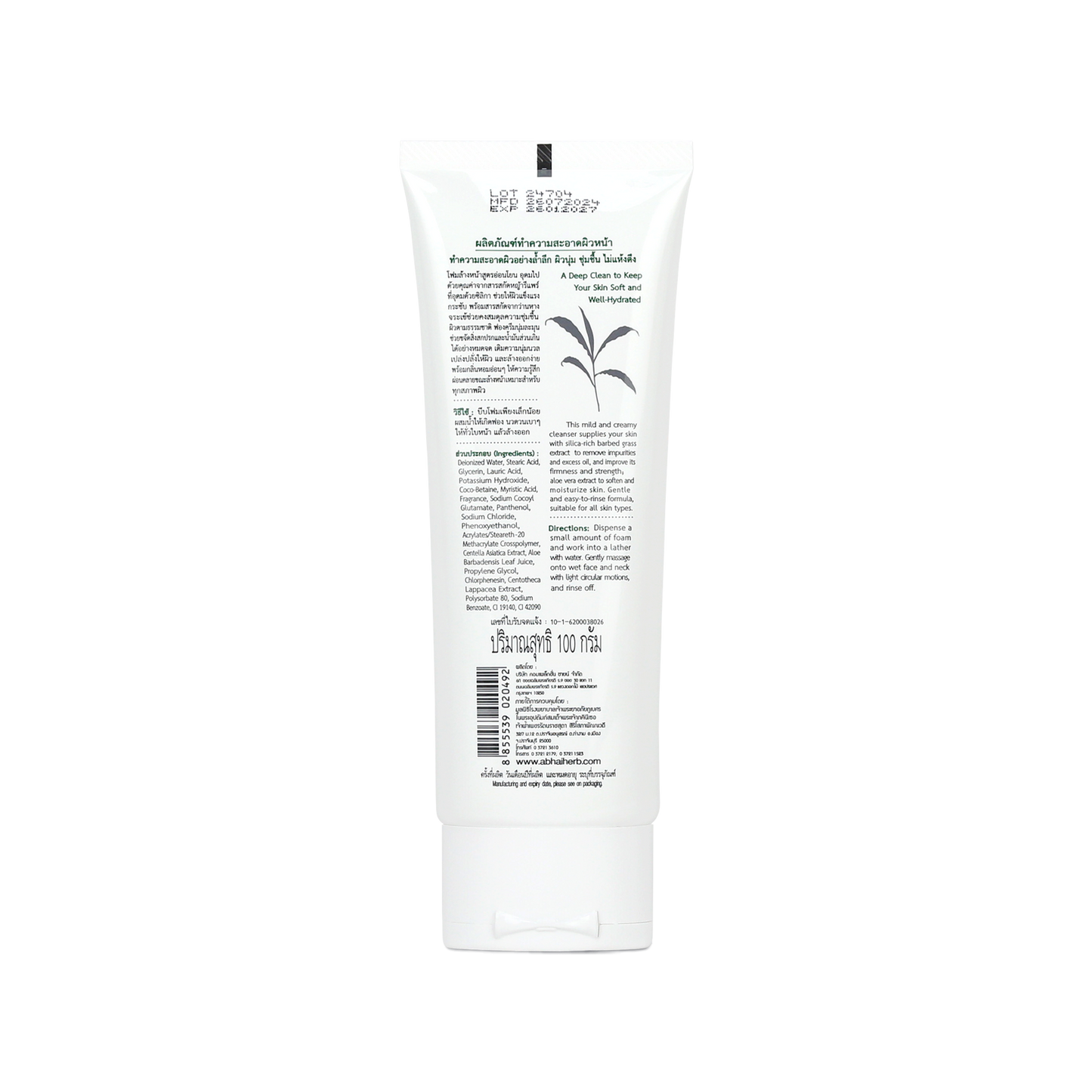 Abhaibhubejhr Repair Facial Cleansing Foam 100 g