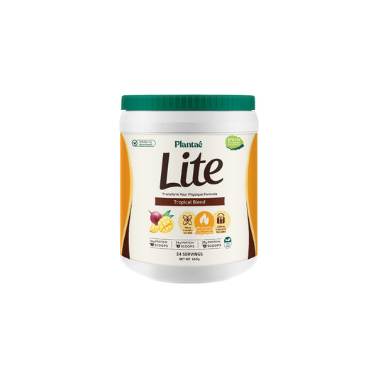 Plantae Lite Protein Tropical Blend Plant Based Powder for Weight Management