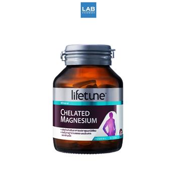 Lifetune Chelated Magnesium Tablets 100mg 60 Tablets