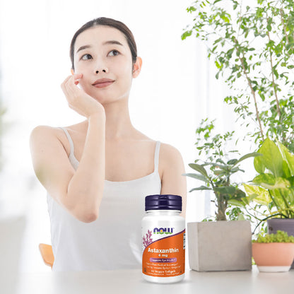 NOW Foods Astaxanthin 4mg 60 Veggie Softgels