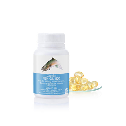 Giffarine Fish Oil Omega 3 Capsules 500mg 50 Capsules