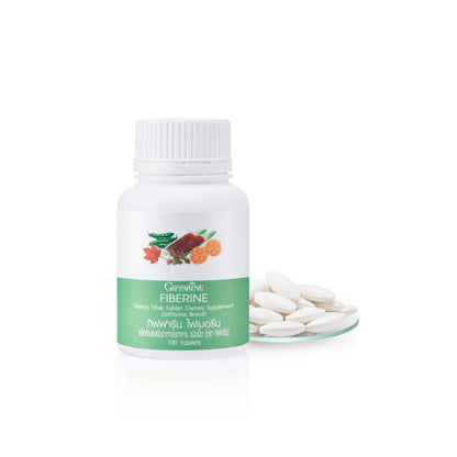 Giffarine Fiberine Dietary Fibre Tablets 100 Tablets