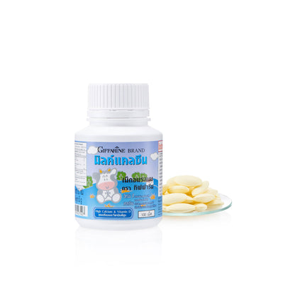 Giffarine Calcine Milk Flavour Calcium Chewables 100 Tablets