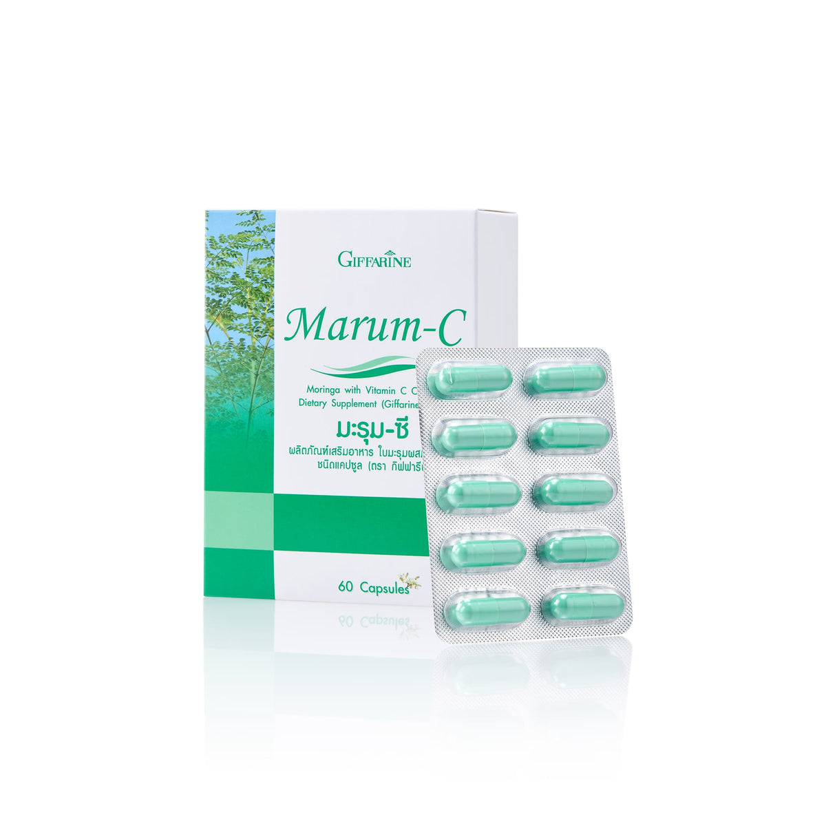 Giffarine Moringa C Moringa Leaf Vitamin C 60 Capsules