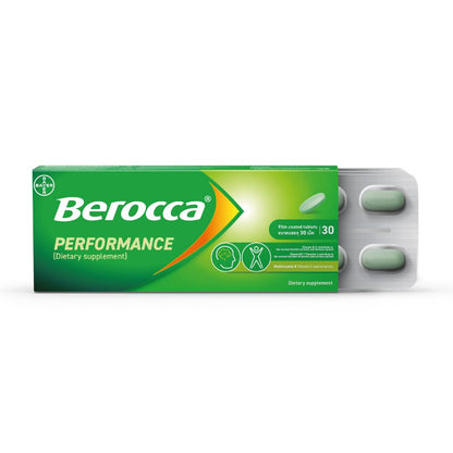 Berocca Film Coated Multivitamin Tablets 30 Tablets