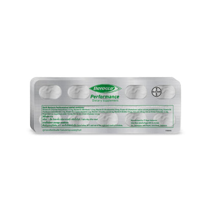 Berocca Film Coated Multivitamin Tablets 30 Tablets