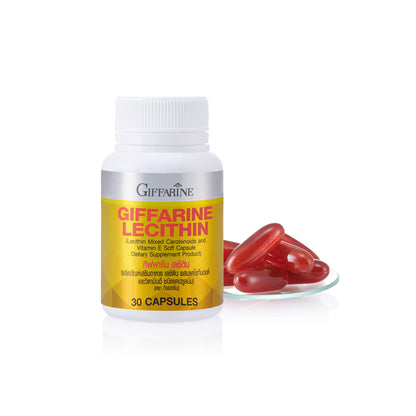 Giffarine Lecithin Softgels Carotenoids Vitamin E 30 Softgels