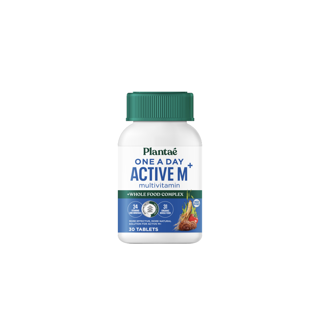 Plantae One A Day Active M Plus Multivitamin Tablets for Everyday Wellness 42 g