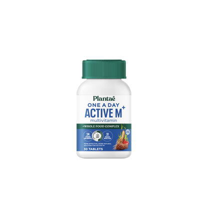 Plantae One A Day Active M Plus Multivitamin Tablets for Everyday Wellness 42 g