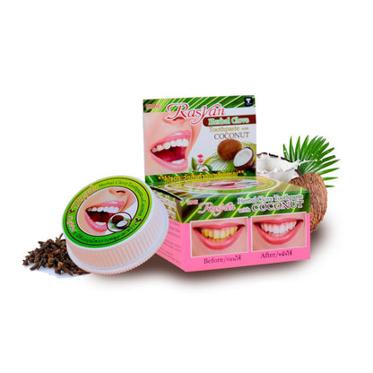 ISME Rasyan Clove Herbal Toothpaste Coconut Oil Oral 25 g