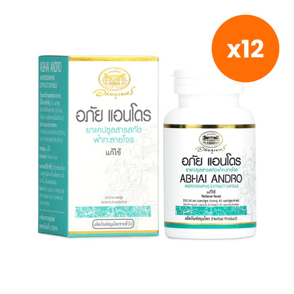 Abhaibhubejhr Andrographis Extract Capsules 45 Capsules