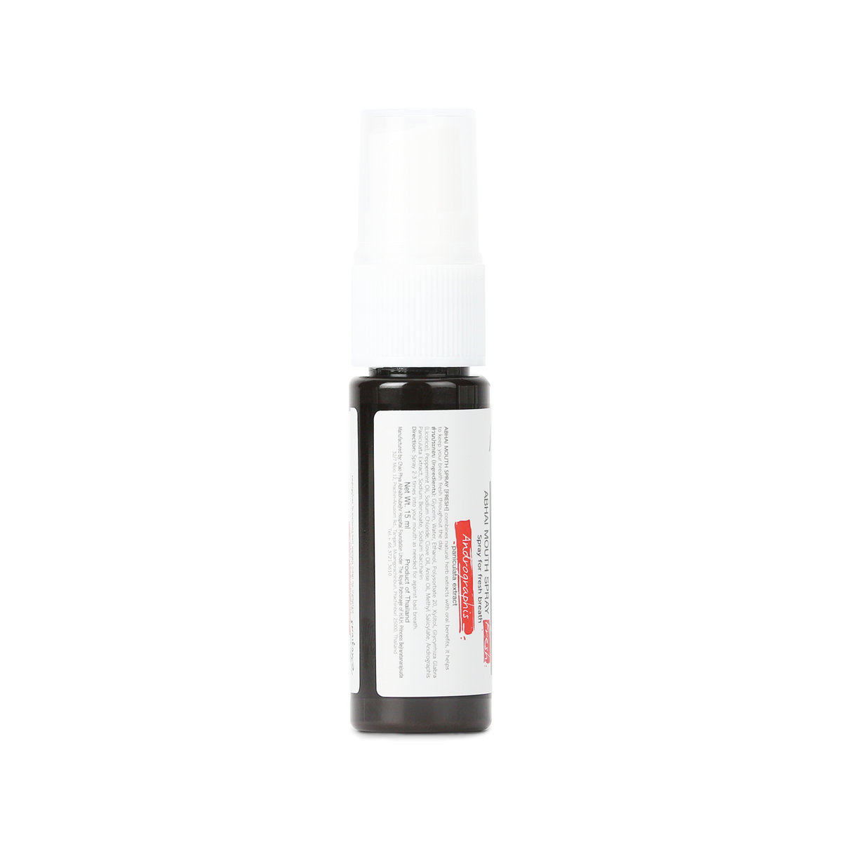 Abhaibhubejhr Andrographis Fresh Mouth Spray — 15 ml