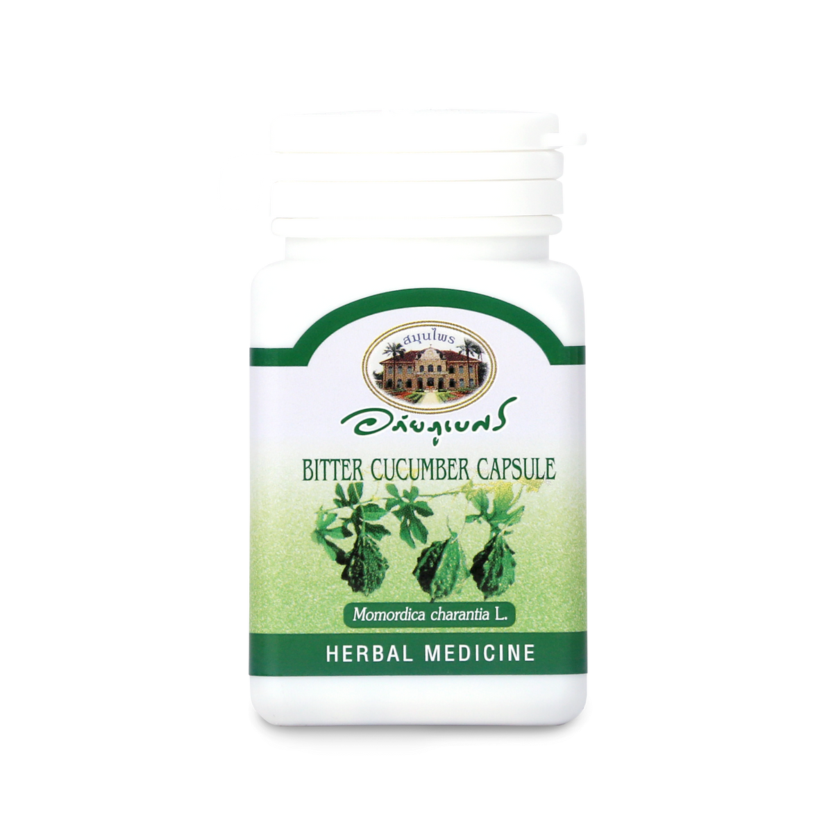 Abhaibhubejhr Bitter Melon Capsules — 70 Capsules