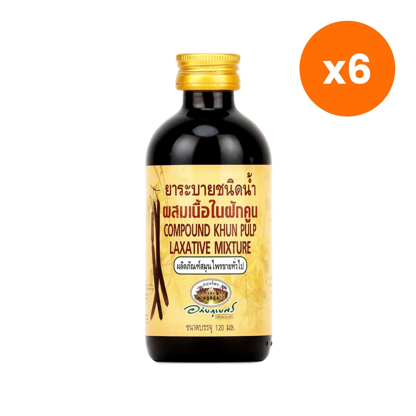 Abhaibhubejhr Cassia Fistula Herbal Syrup 120 ml