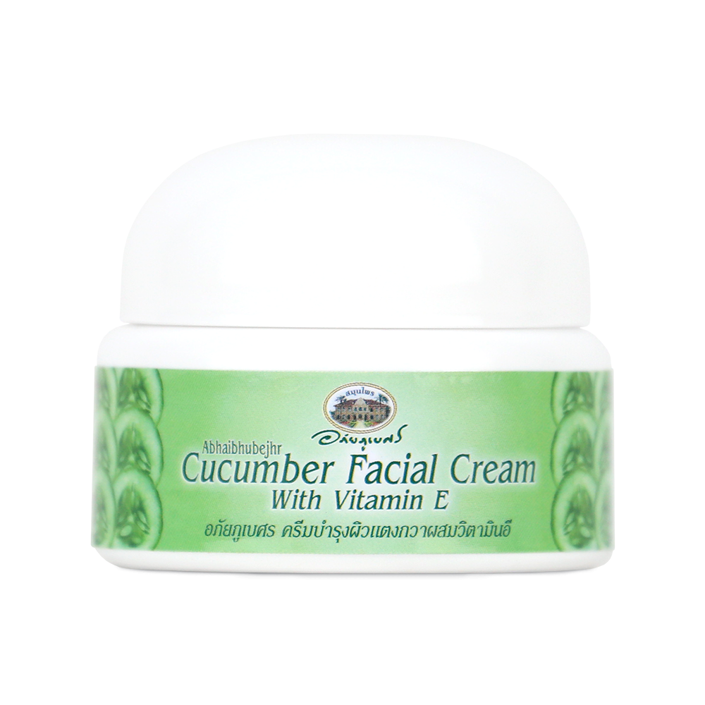 Abhaibhubejhr Cucumber and Vitamin E Skin Cream — 40 g