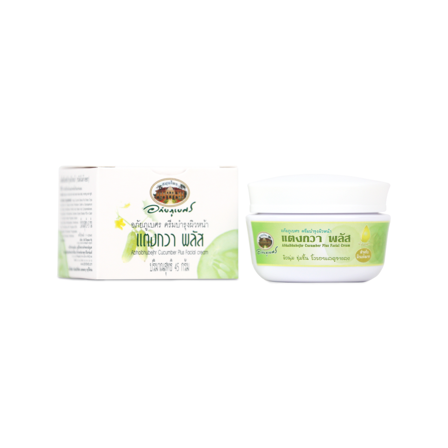 Abhaibhubejhr Cucumber Plus Facial Cream — 45 g