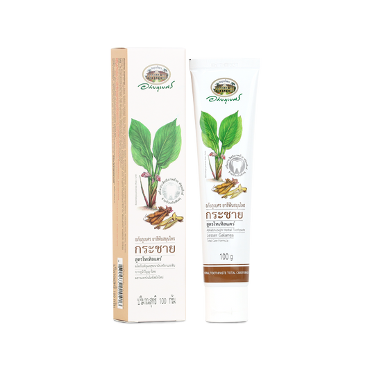 Abhaibhubejhr Fingerroot Total Care Herbal Toothpaste — 100 g