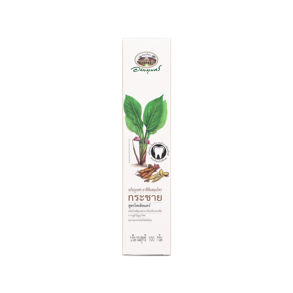 Abhaibhubejhr Fingerroot Total Care Herbal Toothpaste — 100 g