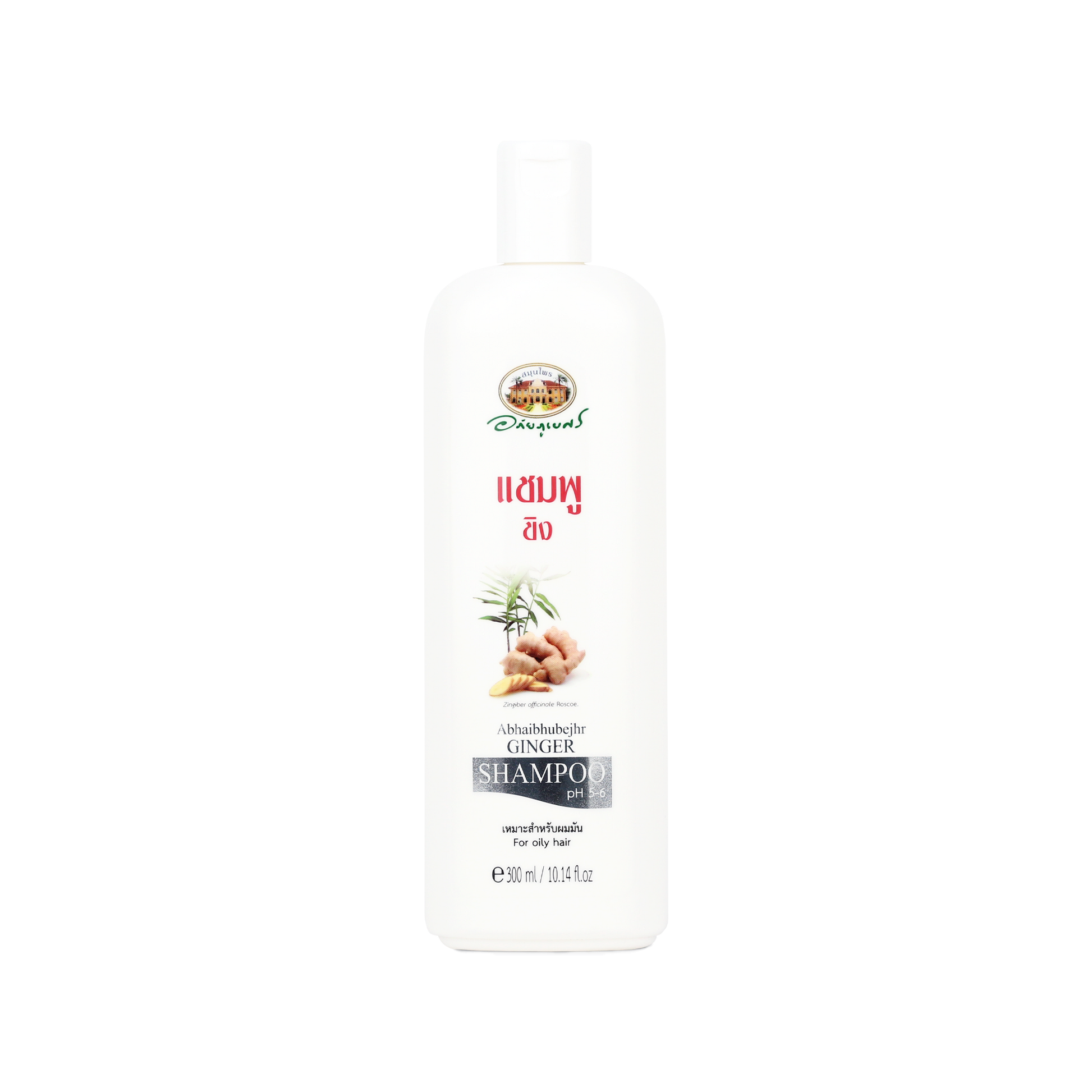 Abhaibhubejhr Ginger Shampoo for Oily Hair — 300 ml