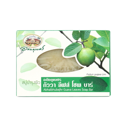 Abhaibhubejhr Guava Leaf Herbal Soap Bar — 100 g