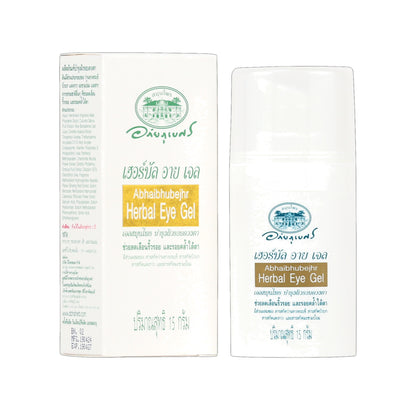 Abhaibhubejhr Herbal Eye Gel with Gotu Kola and Aloe Vera — 15 g