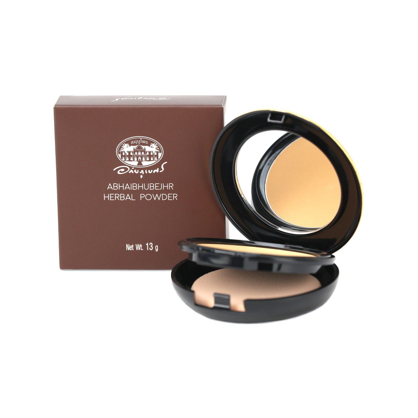 Abhaibhubejhr Herbal Face Powder with Sand Ginger — 13 g