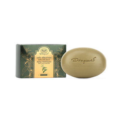 Abhaibhubejhr Herbguard Soft and Scrub Soap Bar — 100 g